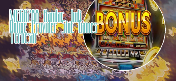 Mega judi slot